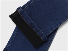Name It dark blue denim bootcut fleece jeans